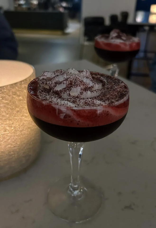 Drink med smak av cheesecake