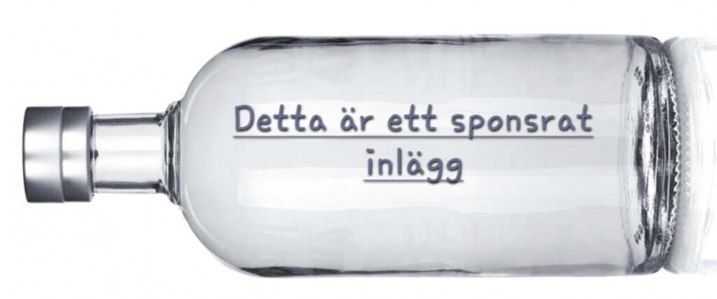 Sponsrad inlägg i samarbete med vin och spritguiden