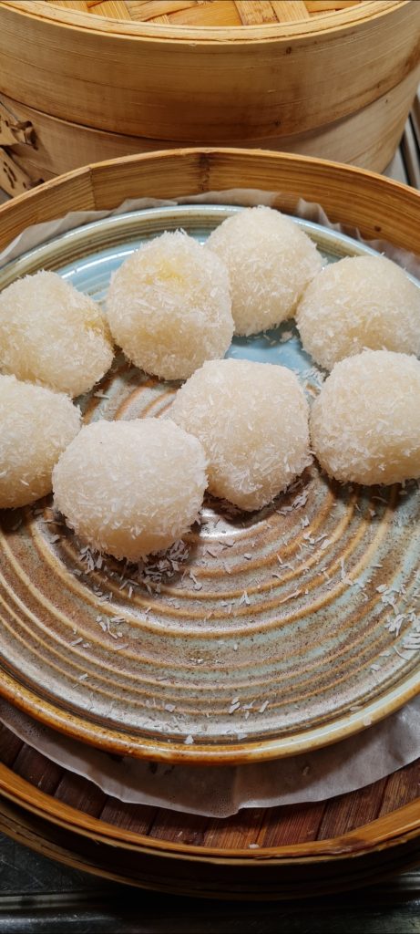Thailändska kokosbollar
