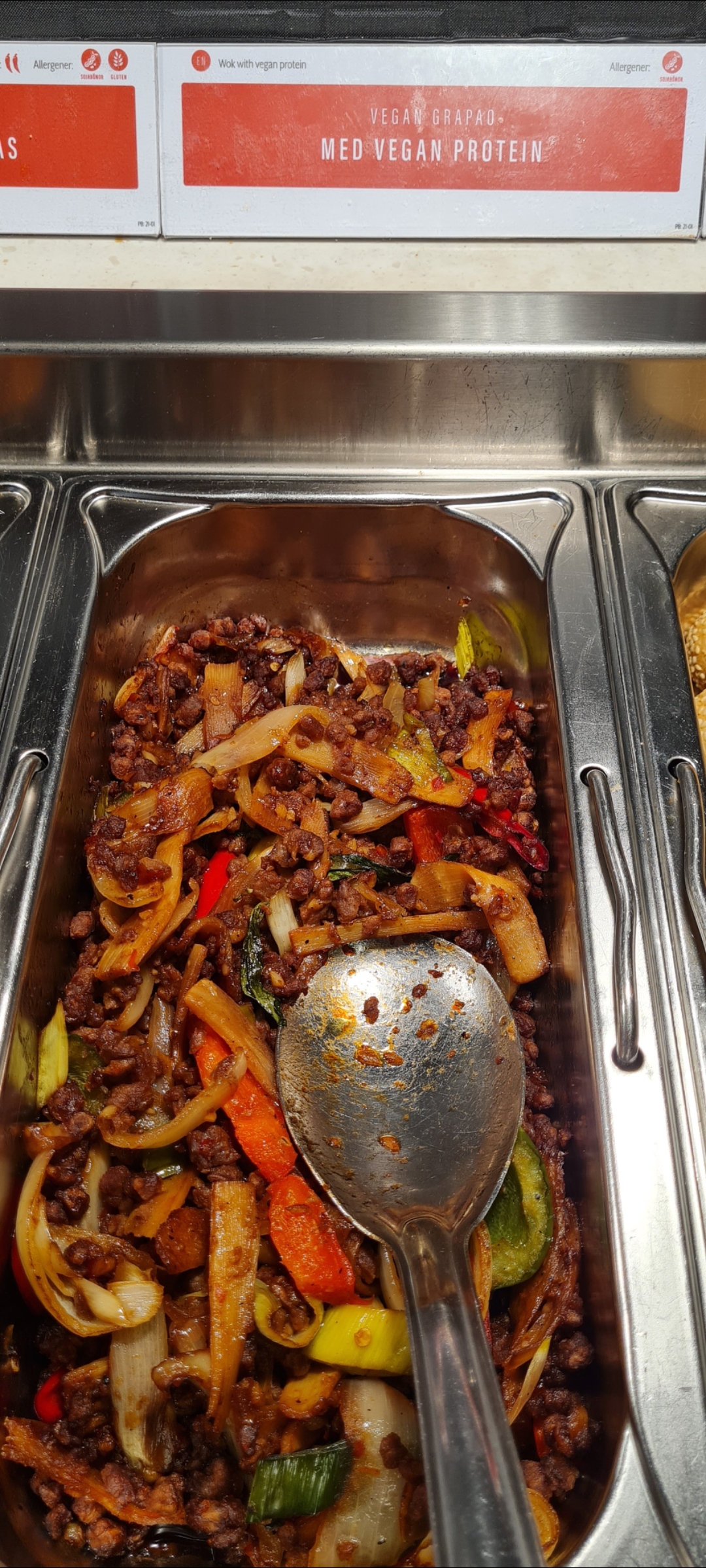 Thailändsk vegan grapao